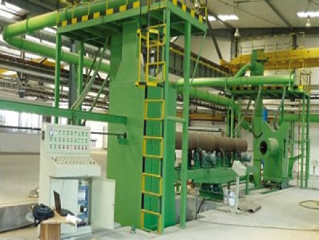 钢管内壁抛丸机