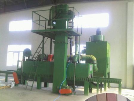 石材抛丸机（非标定制，免费设计）大理石材表面清理抛丸机